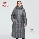 Astrid New Winter Women's Coat Fashion Thick Jacket Hooded Large Sizes Female Clothing - Image