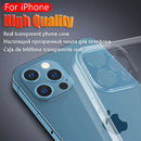 30D Clear Case Lens Glass For iPhone 13 12 11 Pro XS Max Soft TPU Silicone Case On iPhone 12 Mini XR X 6S 7 8 Plus Back Cover - Starttech Online Market