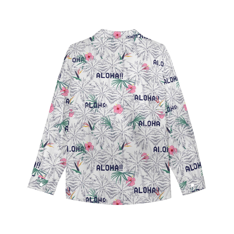 Womens Long Sleeve Button Down Shirt
