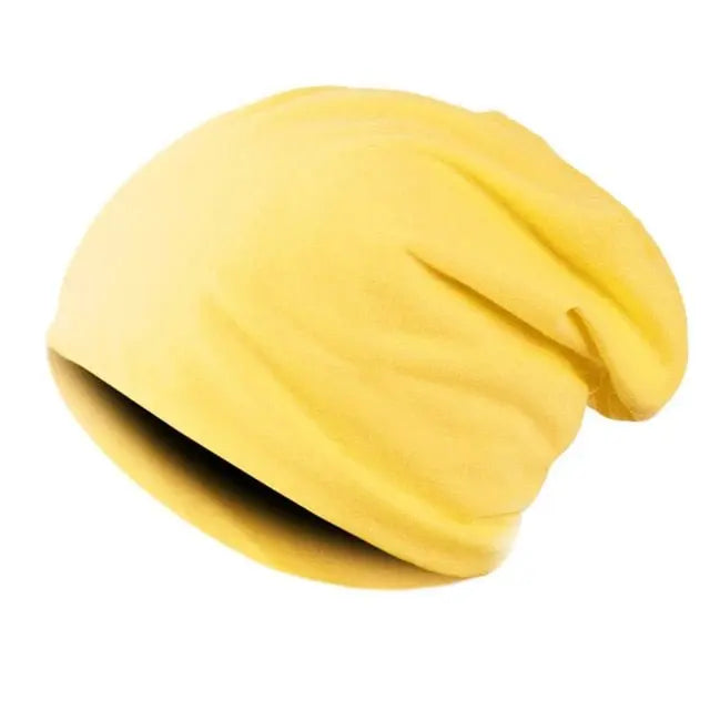 Spring Women Men Unisex Knitted Winter Cap Casual Beanies Solid Color Hip-hop Snap Slouch Skullies Bonnet beanie Hat Gorro - Starttech Online Market