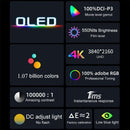 15.6 Inch 4K OLED Touch Screen Portable Monitor 3840*2160 HDR 550Nits 100000:1 Screen 1MS Game Display For PC Laptop Phone PS4/5 - Image