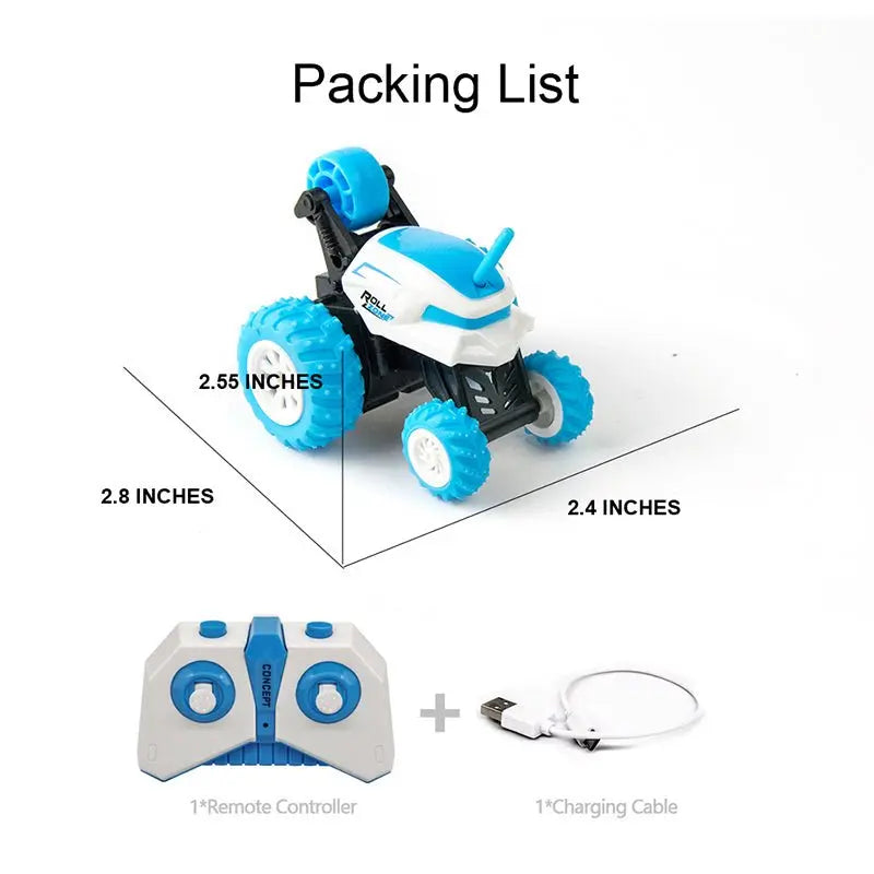 Mini RC Car 4CH Stunt Drift Deformation remote control Rock Crawler Roll Cars 360 Degree Flip RC Cars Toys for Kids - Starttech Online Market
