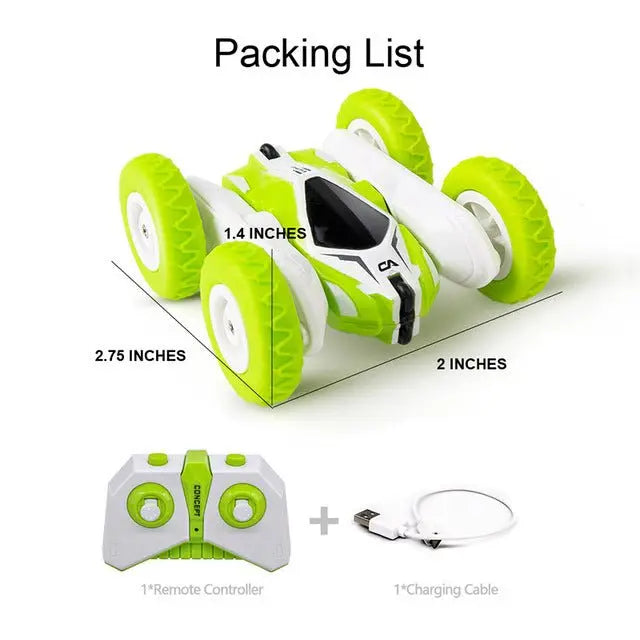 Mini RC Car 4CH Stunt Drift Deformation remote control Rock Crawler Roll Cars 360 Degree Flip RC Cars Toys for Kids - Starttech Online Market