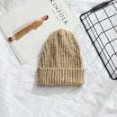 Beanies Women 2019 New Solid Knitted Warm Soft Trendy Hats Simple Korean Style Womens Wool Casual Caps Elegant All-match Beanie - Starttech Online Market