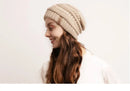 FURTALK Slouchy Beanie Winter Hat for Women Knitted Warm Fleece Lining Hat for Female Skullies & Beanies - Starttech Online Market
