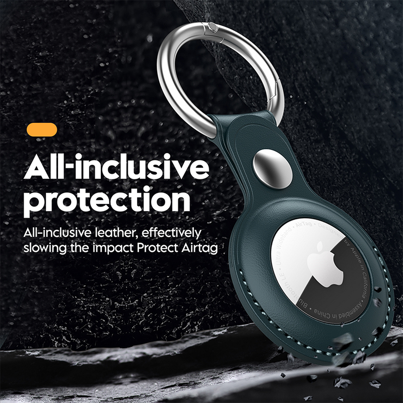 غطاء حماية واقٍ لجهاز Apple Airtag لجهاز Apple Locator Tracker لمكافحة فقدان سلسلة مفاتيح الجهاز