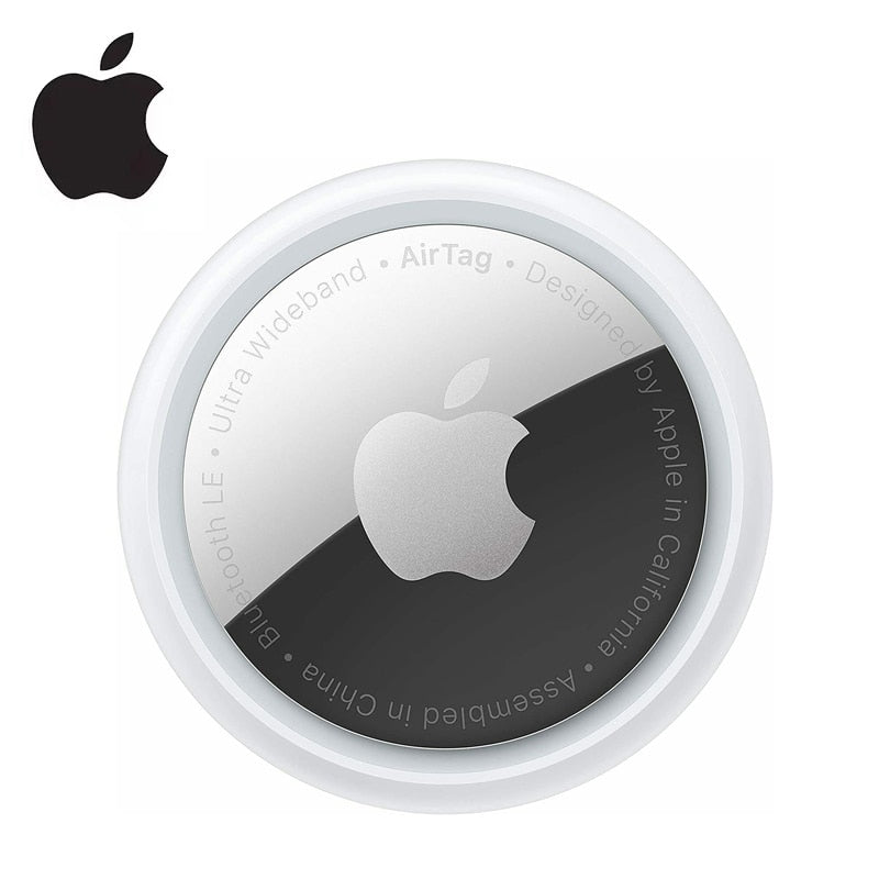 جهاز تتبع العلامات الذكية الأصلي من Apple AirTag Track، جهاز تحديد المواقع لتحديد المواقع للأطفال، الكلاب الأليفة والقطط