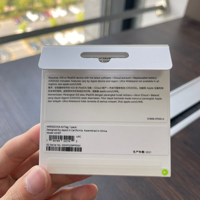 جهاز تتبع العلامات الذكية الأصلي من Apple AirTag Track، جهاز تحديد المواقع لتحديد المواقع للأطفال، الكلاب الأليفة والقطط