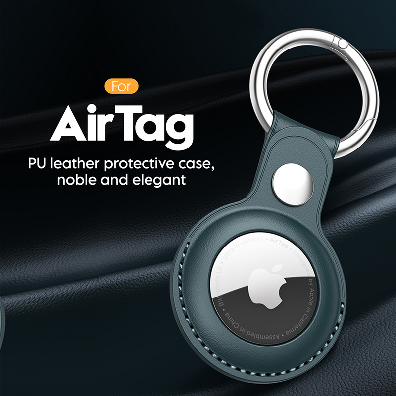 غطاء حماية واقٍ لجهاز Apple Airtag لجهاز Apple Locator Tracker لمكافحة فقدان سلسلة مفاتيح الجهاز