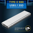 Xiaomi Oringal Brand 8 تيرا بايت 4 تيرا بايت 2 تيرا بايت SSD قرص صلب عالي السرعة خارجي M.2 محركات أقراص الحالة الصلبة USB 3.1 Type-C واجهة تخزين شامل