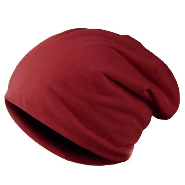 Spring Women Men Unisex Knitted Winter Cap Casual Beanies Solid Color Hip-hop Snap Slouch Skullies Bonnet beanie Hat Gorro - Starttech Online Market