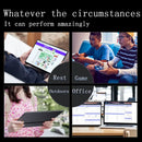 WEICHENSI 17.3'' 4K Portable Monitor Touchscreen 3840X2160 With Type-c USB HDMI-Compatible for Laptop Xbox Switch Gaming Display - Image