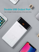 20000mAh ROMOSS LT20 Power Bank Dual USB External Battery With LED Display Fast Portable Charger For Phones Tablet Xiaomi - Starttech Online Market