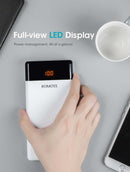 20000mAh ROMOSS LT20 Power Bank Dual USB External Battery With LED Display Fast Portable Charger For Phones Tablet Xiaomi - Starttech Online Market