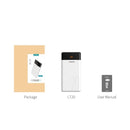 20000mAh ROMOSS LT20 Power Bank Dual USB External Battery With LED Display Fast Portable Charger For Phones Tablet Xiaomi - Starttech Online Market