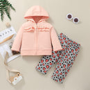 2021 Fall Boy's Sweatshirt Set, Children's Fashion Hooded Zipper Jacket, Trousers Two-Piece Set - Starttech Online Market