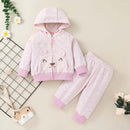 2021 Fall Boy's Sweatshirt Set, Children's Fashion Hooded Zipper Jacket, Trousers Two-Piece Set - Starttech Online Market