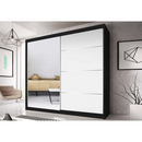 Wardrobe with Sliding Doors MULTI40 Hanging Rail Shelves