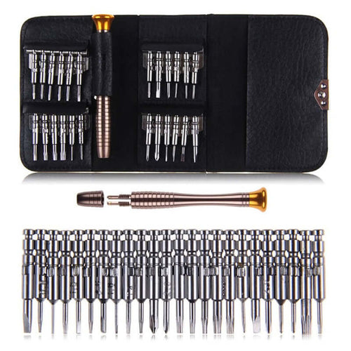 25 in 1 Mobile Phone Repair Tools Kit Spudger Pry Opening Tool Screwdriver Set for iPhone iPad Samsung Cell Phone Hand Tools Set - Starttech Online Market