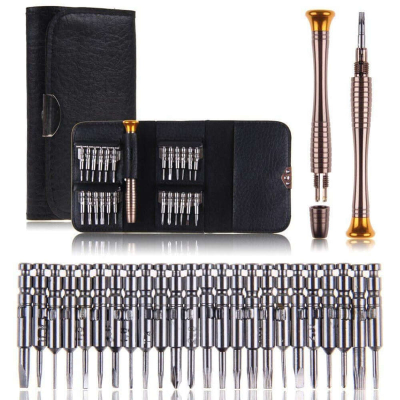 25 in 1 Mobile Phone Repair Tools Kit Spudger Pry Opening Tool Screwdriver Set for iPhone iPad Samsung Cell Phone Hand Tools Set - Starttech Online Market