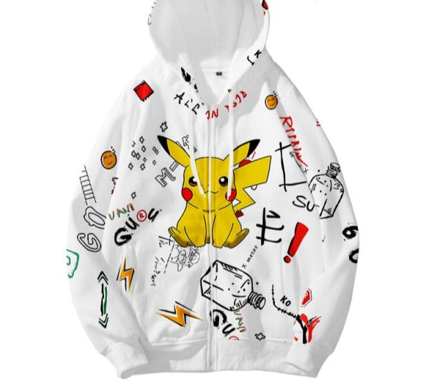 Pokemon Zipper Hoodies