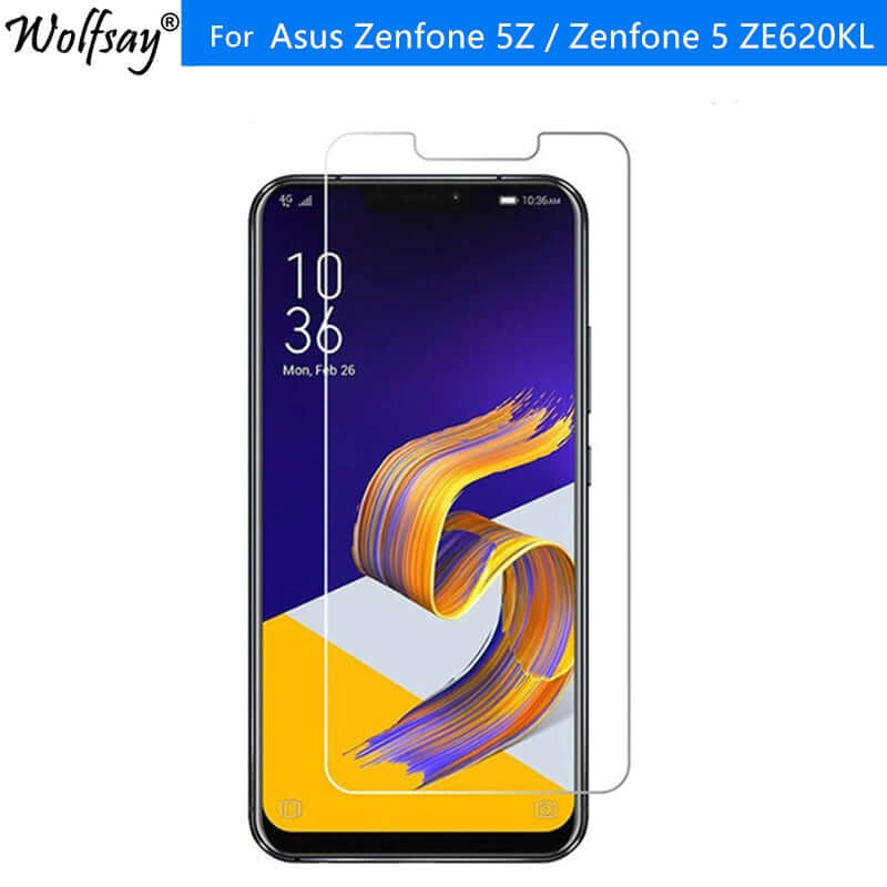 2PCS Tempered Glass Asus Zenfone 5Z / Zenfone 5 ZE620KL Screen Protector Explosion-proof Film For ASUS Zenfone 5Z ZS620KL Glass - Starttech Online Market