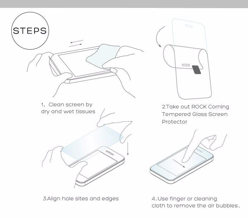 2PCS Tempered Glass Asus Zenfone 5Z / Zenfone 5 ZE620KL Screen Protector Explosion-proof Film For ASUS Zenfone 5Z ZS620KL Glass - Starttech Online Market