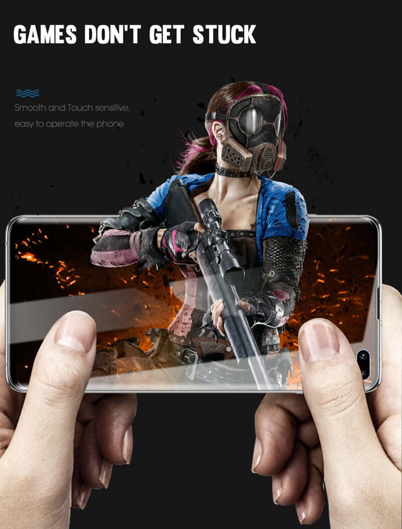 9D Full Cover Film on For Samsung Galaxy S10 S10E S10 Plus Screen Protector Hydrogel Front Film + Back Film + Camera Lens Glass - Starttech Online Market