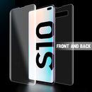 9D Full Cover Film on For Samsung Galaxy S10 S10E S10 Plus Screen Protector Hydrogel Front Film + Back Film + Camera Lens Glass - Starttech Online Market