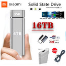 Xiaomi Portable SSD 16TB 8TB 4TB 2TB External Solid State Drive Mobile Storage Device USB3.1 Hard Drive