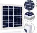 ACOPOWER 15W 12V Solar Charger Kit, 5A Charge Controller with Alligator Clips - Starttech Online Market