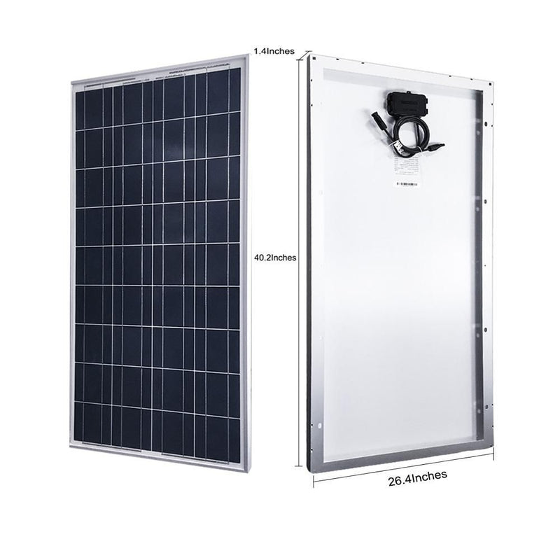 ACOPOWER 400W 12V Poly Solar RV Kits, 40A MPPT Charge Controller - Starttech Online Market
