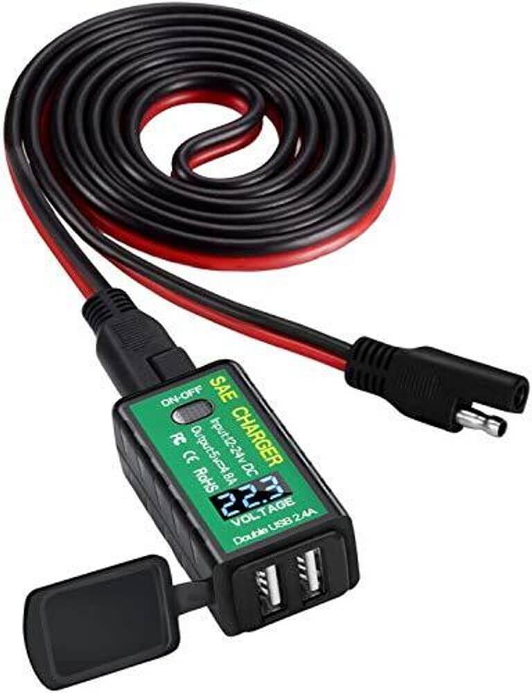 ACOPOWER 4.8A USB Charger Solar Panel Battery to USB Adapter - Starttech Online Market