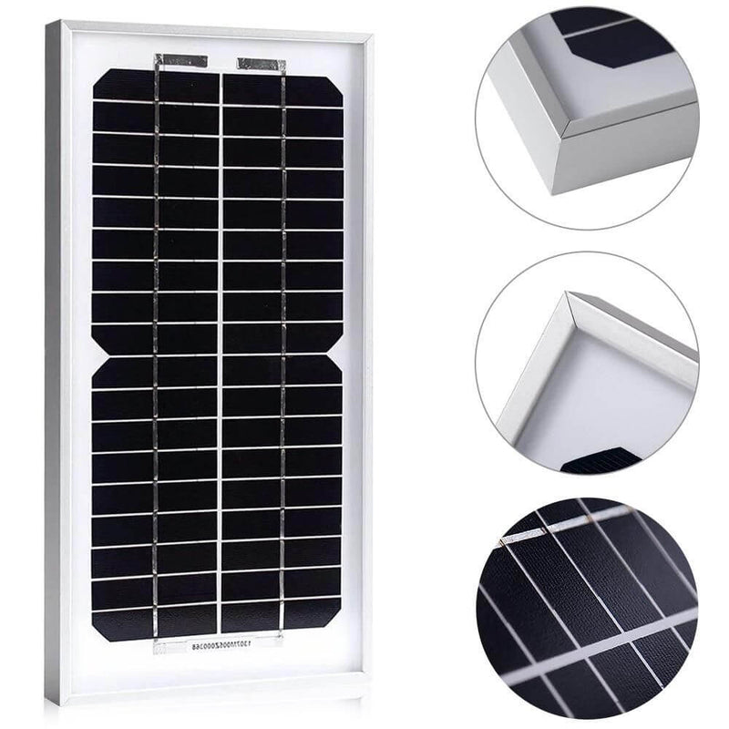 ACOPOWER 5 Watts Mono Solar Panel, 12V - Starttech Online Market