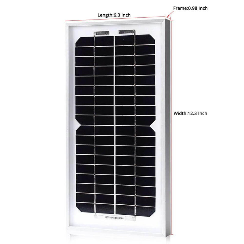 ACOPOWER 5 Watts Mono Solar Panel, 12V - Starttech Online Market