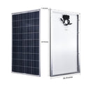 ACOPOWER 500W 12V Poly Solar RV Kits, 40A MPPT Charge Controller - Starttech Online Market
