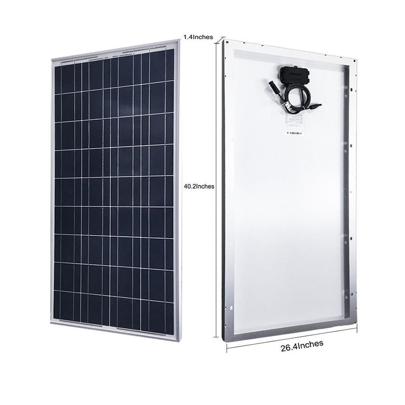 ACOPOWER 500W 12V Poly Solar RV Kits, 40A MPPT Charge Controller - Starttech Online Market