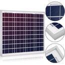 ACOPOWER 50W 12V Solar Charger Kit, 5A Charge Controller with Alligator Clips - Starttech Online Market