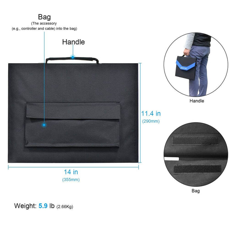 ACOPOWER 50W Foldable Solar Panel - Starttech Online Market