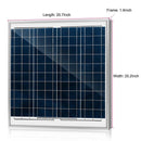 ACOPOWER 60 Watts Poly Solar Panel, 12V - Starttech Online Market