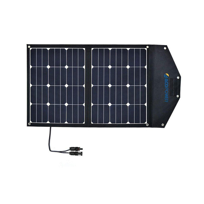ACOPOWER LTK 80W Foldable Solar Panel Suitcase - Starttech Online Market