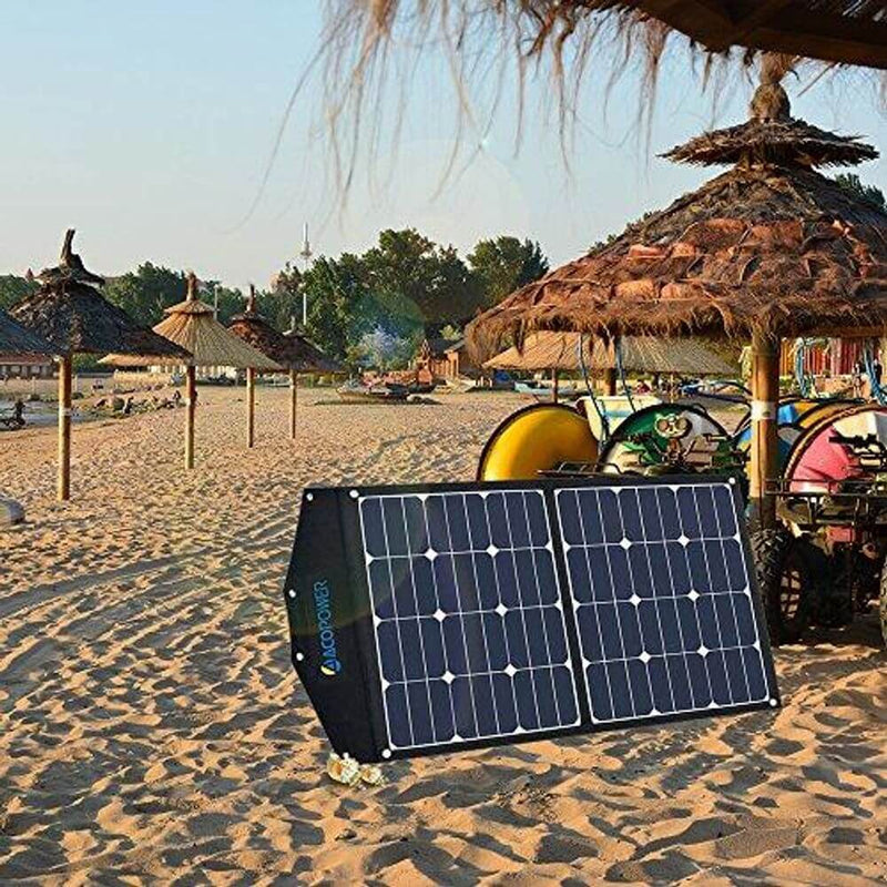 ACOPOWER LTK 80W Foldable Solar Panel Suitcase - Starttech Online Market