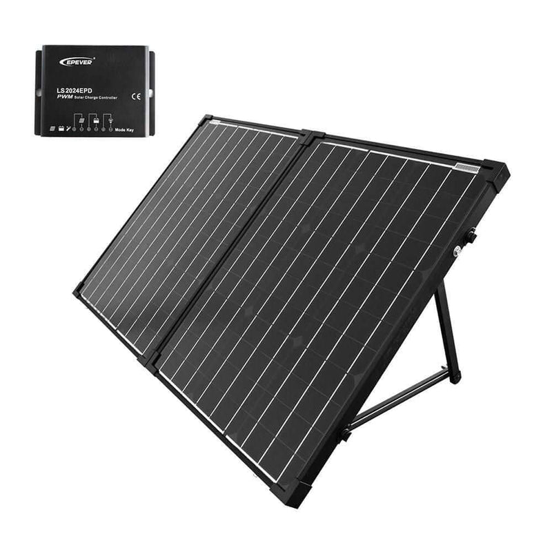 ACOPOWER PTK 100W Portable Solar Panel Kit Briefcase, with 20A Waterproof Charge Controller - Starttech Online Market