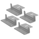 ACOPOWER Solar Panel Mounting Z Bracket - Set of 4 for RV Boat Off Gird Installation - Starttech Online Market