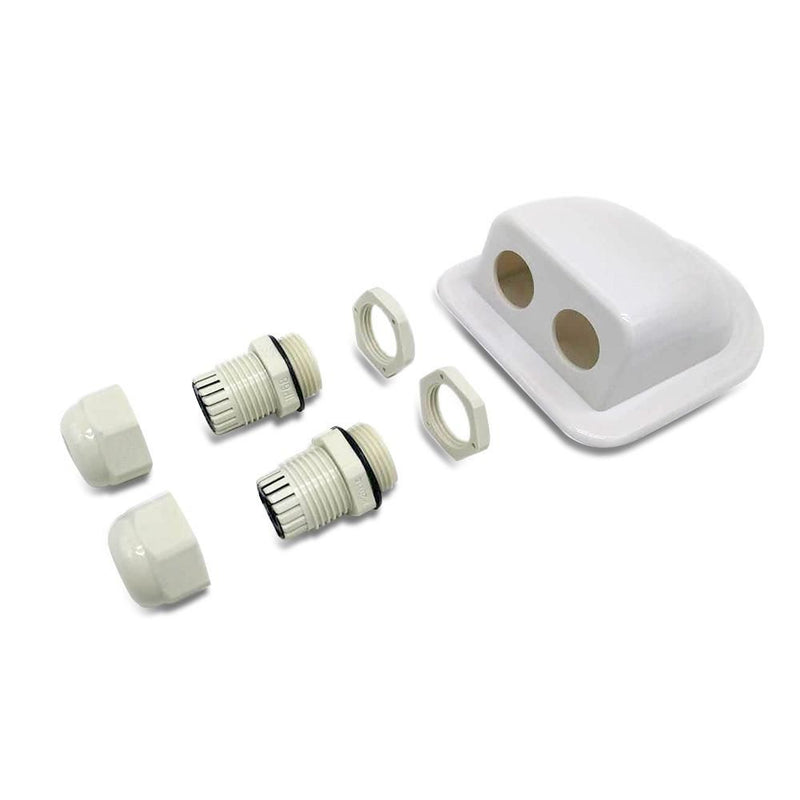 ACOPOWER Waterproof Cable Entry Gland Box for RV, Boats, Caravans, Marine - Starttech Online Market