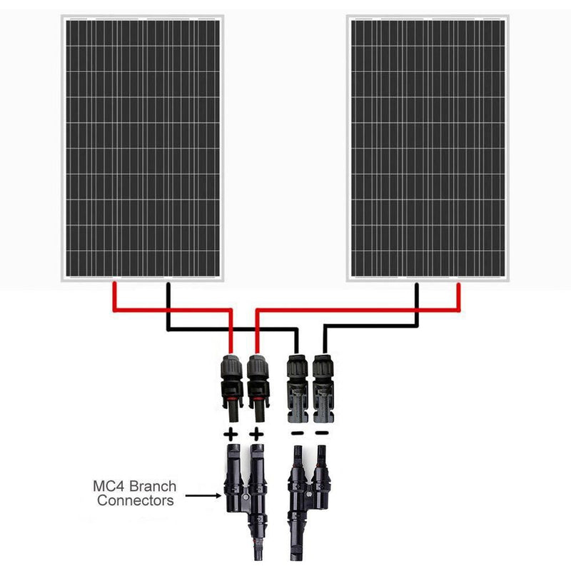 ACOPWER 1 Pair Solar Panel MC4 T/Y Connectors - Starttech Online Market