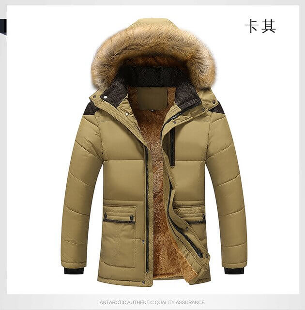 Aismz New Winter Men Down & Parkas Cotton-padded Jackets Men' s Casual Down Jackets Thicken Coats OverCoat Warm Clothing Big 5XL - Starttech Online Market