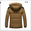 Aismz New Winter Men Down & Parkas Cotton-padded Jackets Men' s Casual Down Jackets Thicken Coats OverCoat Warm Clothing Big 5XL - Starttech Online Market
