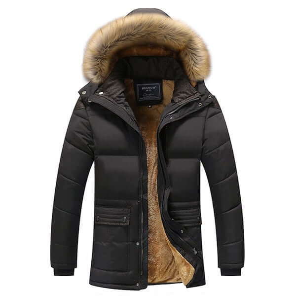 Aismz New Winter Men Down & Parkas Cotton-padded Jackets Men' s Casual Down Jackets Thicken Coats OverCoat Warm Clothing Big 5XL - Starttech Online Market