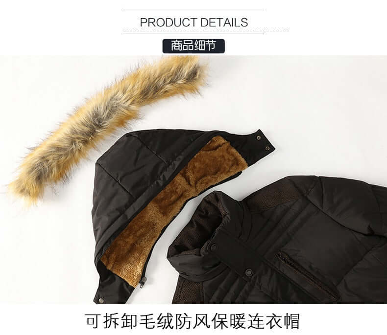 Aismz New Winter Men Down & Parkas Cotton-padded Jackets Men' s Casual Down Jackets Thicken Coats OverCoat Warm Clothing Big 5XL - Starttech Online Market